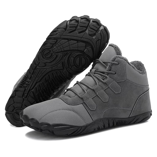 Scarpe invernali a piedi nudi